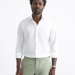 Poplin Stretch Business Shirt