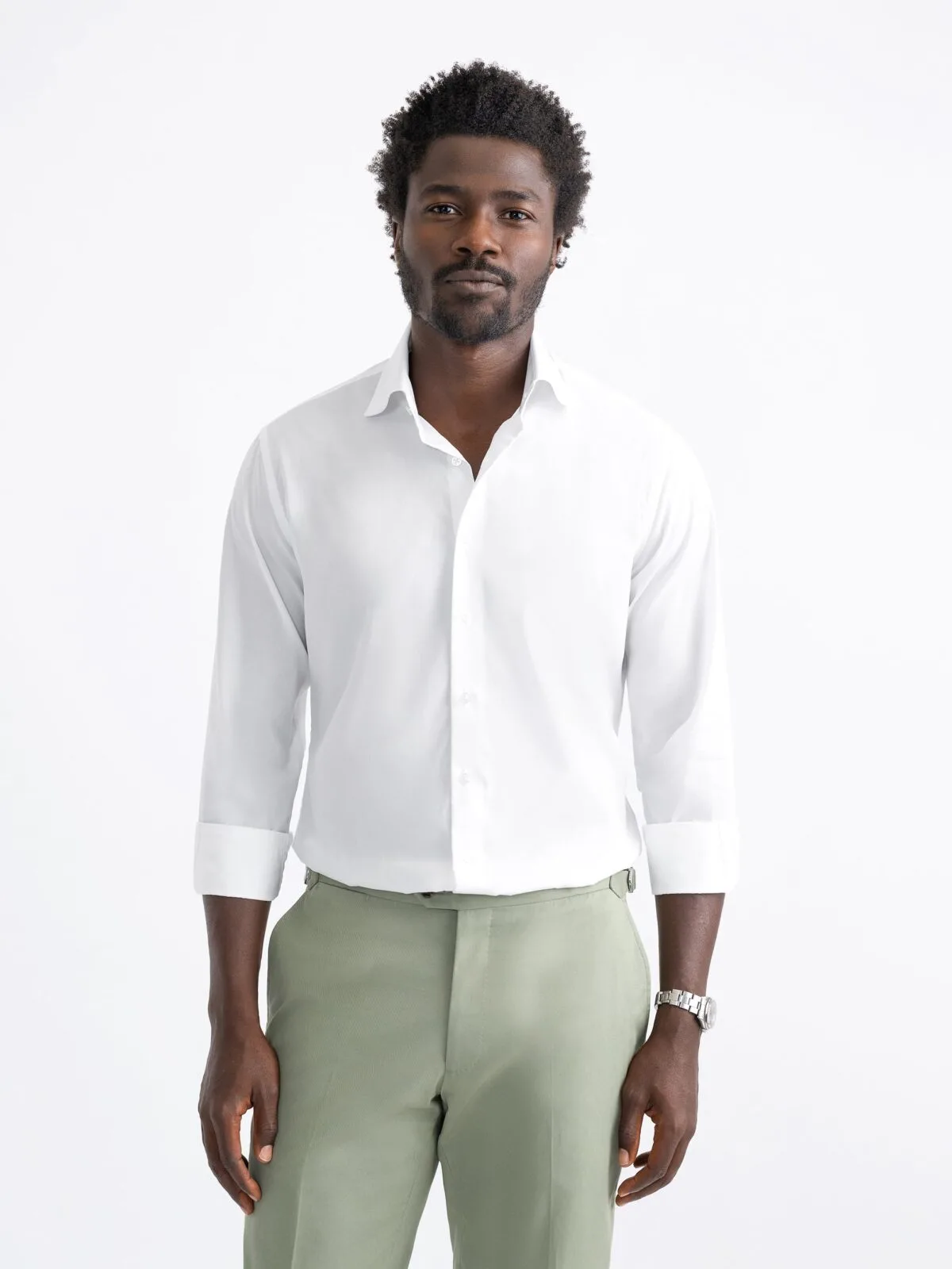 Poplin Stretch Business Shirt