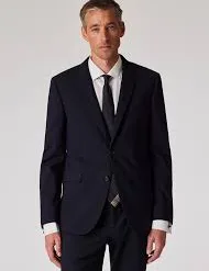 Kensington Black Wool Suit
