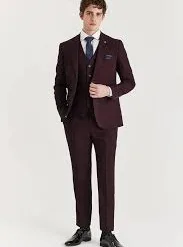 Regent Charcoal Three-Piece Suit