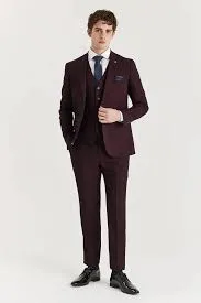 Regent Charcoal Three-Piece Suit